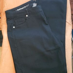 NWT Avenue Straight Leg Dark Wash Jeans